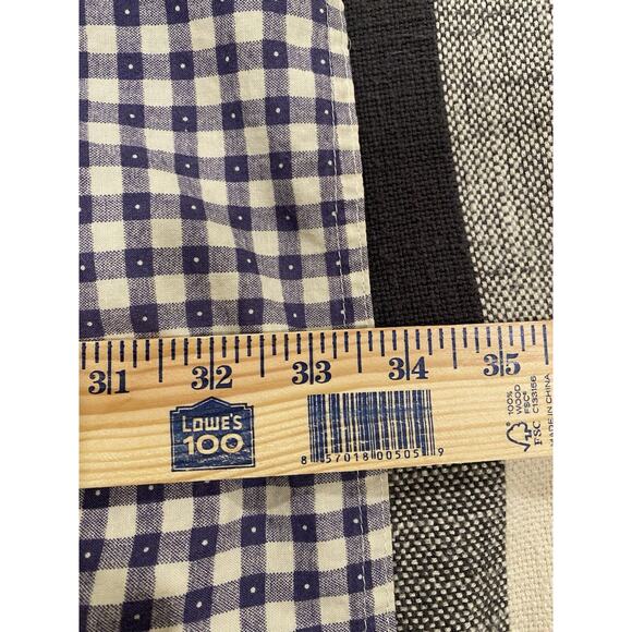 Acme Clothing VTG Embroidered Looney Tunes Plaid Button Shirt (No Collar) OSFA - Picture 9 of 10